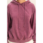 Pink Santa Washed Hoodie