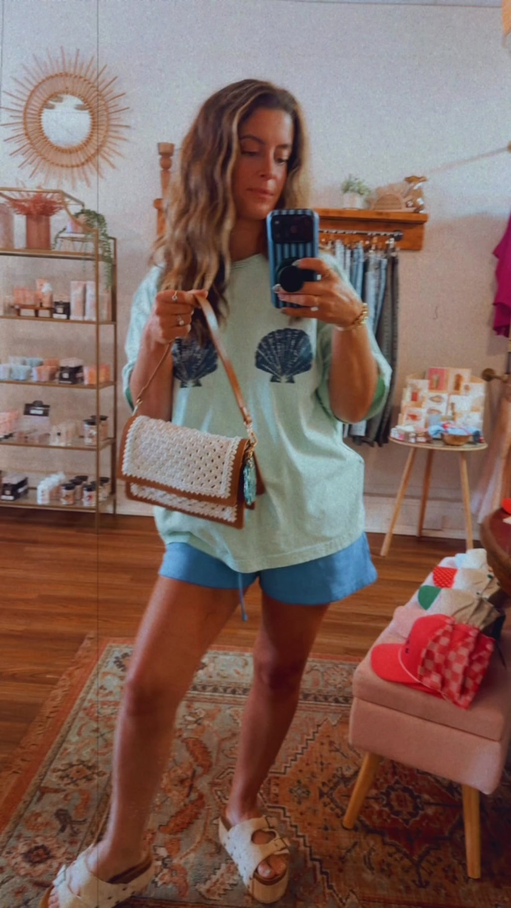 Graphic Shell Print Tee